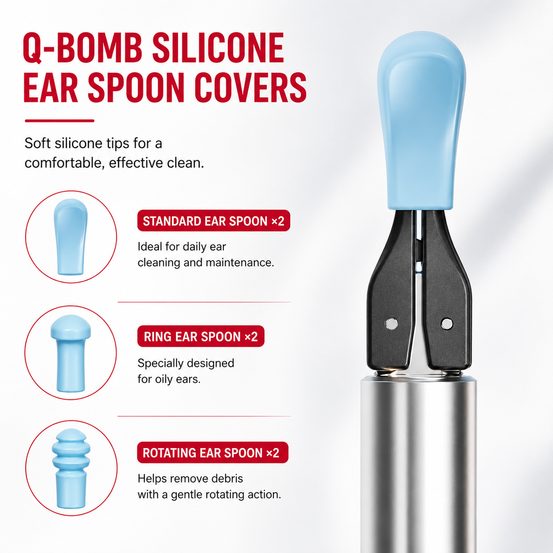 Premium 3-in-1 WiFi Visual Ear Cleaning Tool Camera Ear Pick Tweezers 12MP HD Endoscope Silicone Ear Spoon Rechargeable Smart Ear Cleaner Device