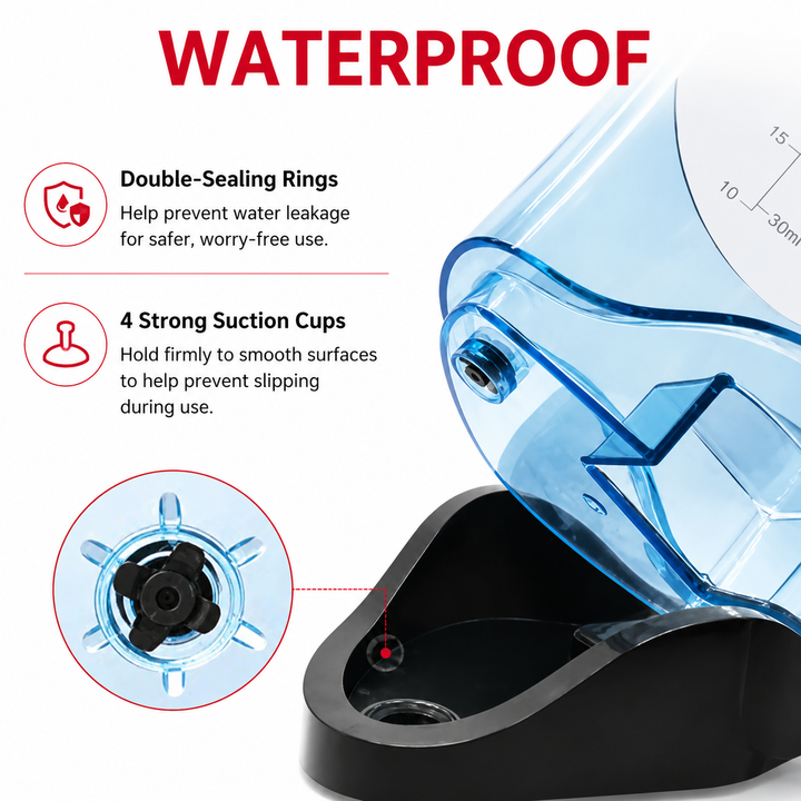 Premium 600ML Water Flosser Electric Oral Irrigator High Pulse Dental Cleaner Adjustable Pressure 7 Nozzles Gum Care Teeth Cleaning Home Use