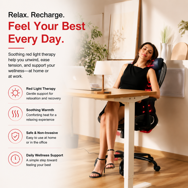 Premium 660nm and 850nm Red Light Therapy Mat LED Infrared Heating Pad 675 Beads Full Body Massage Therapy Device Neck Support Home Use System