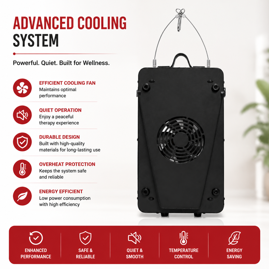 Premium 660nm and 850nm Red Light Therapy Panel High Power LED Infrared Lamp 115W Full Body Therapy Device Metal Housing Timer Home Use System