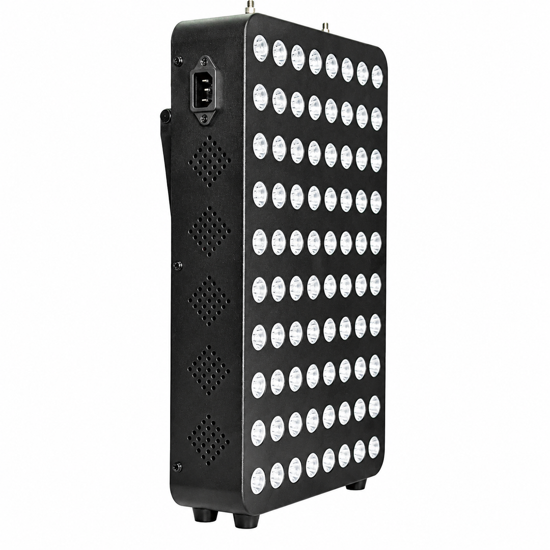 Premium 660nm and 850nm Red Light Therapy Panel High Power LED Infrared Lamp 115W Full Body Therapy Device Metal Housing Timer Home Use System