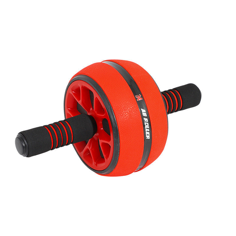 Premium Ab Wheel Roller Core Trainer Silent Abdominal Exercise Wheel Stainless Steel Core Workout Roller with Kneeling Pad Non Slip Handles Home Gym Fitness Equipment