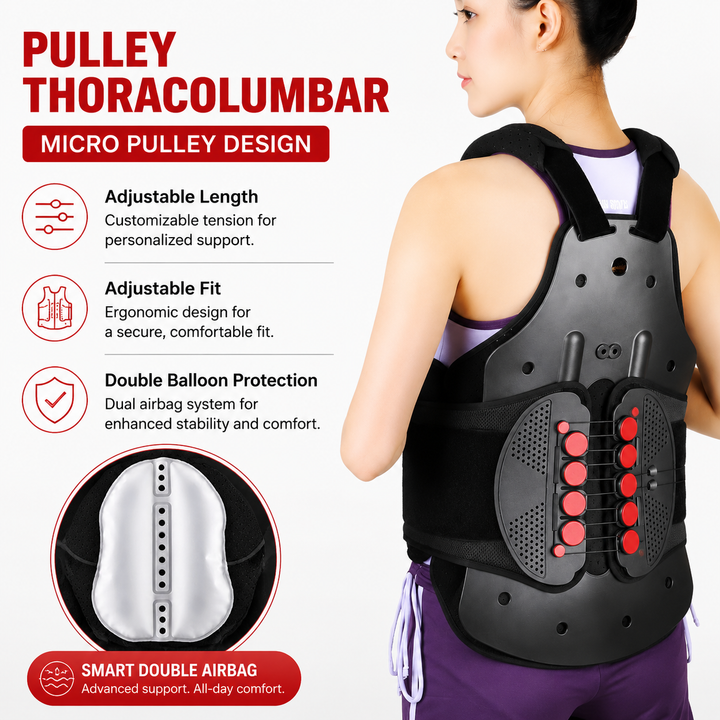 Premium Adjustable Back Posture Corrector Lightweight Breathable Posture Support Brace Unisex S-XL Back Alignment Posture Awareness Daily Wear Comfort