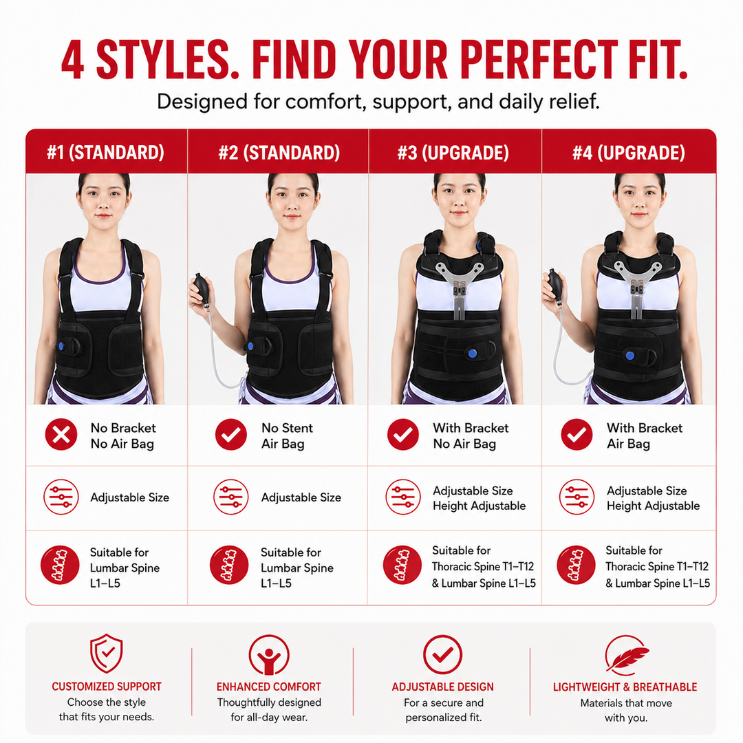 Premium Adjustable Back Posture Corrector Lightweight Breathable Posture Support Brace Unisex S-XL Back Alignment Posture Awareness Daily Wear Comfort