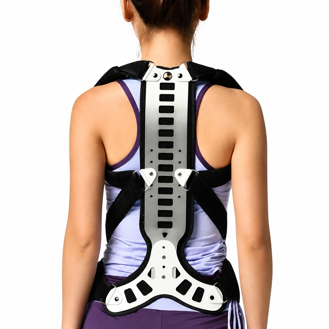 Premium Adjustable Back Posture Corrector Lightweight Breathable Posture Support Brace Unisex S-XL Back Alignment Posture Awareness Daily Wear Comfort