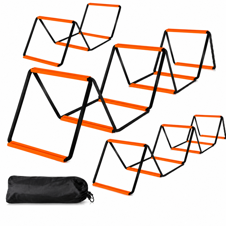 Premium Agility Ladder Speed Training Ladder Footwork Trainer Adjustable Sports Ladder Carry Bag Soccer Football Fitness Kids Adults Training Tool
