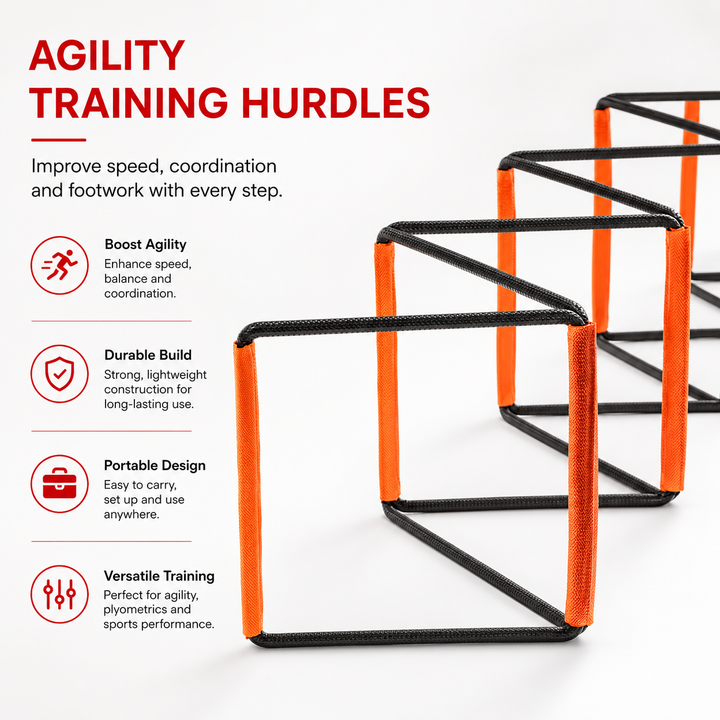 Premium Agility Ladder Speed Training Ladder Footwork Trainer Adjustable Sports Ladder Carry Bag Soccer Football Fitness Kids Adults Training Tool
