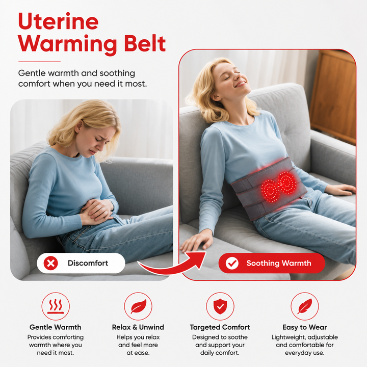 Premium Back Massager Belt with Heat Cordless Lumbar Heating Pad Red Light Vibration Massage 5000mAh Rechargeable Waist Support Pain Relief Device