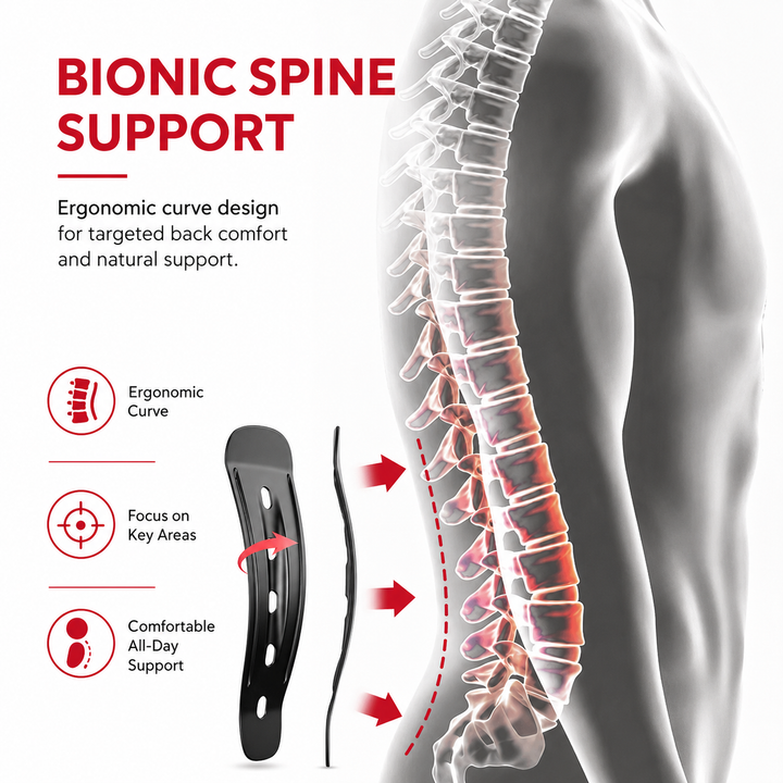 Premium Back Support Belt Lumbar Support Brace for Lower Back Pain Adjustable Compression Posture Support Belt for Work Gym Lifting Daily Use Belted