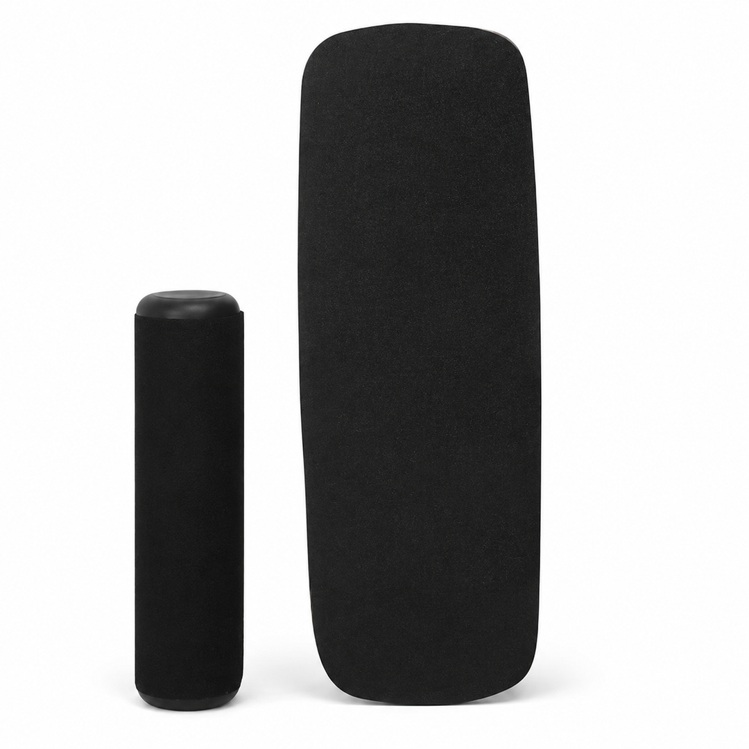 Premium Balance Board 360° Wobble Trainer Core Stability Balance Training Anti Slip Wooden Board Rubber Base Silent Home Gym Office Exercise Platform