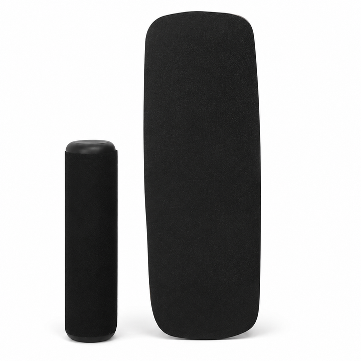 Premium Balance Board 360° Wobble Trainer Core Stability Balance Training Anti Slip Wooden Board Rubber Base Silent Home Gym Office Exercise Platform