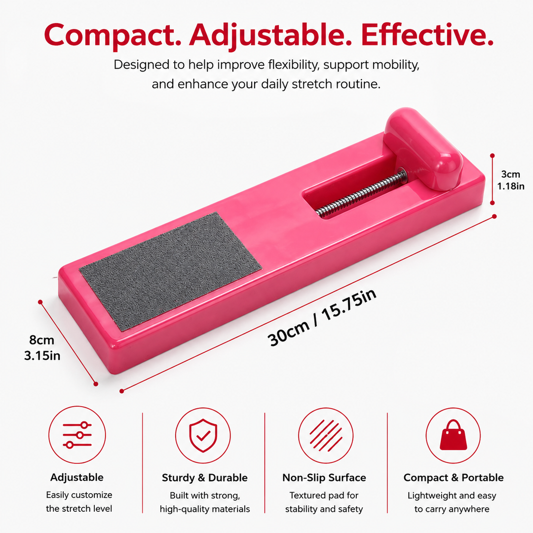Premium Ballet Toe Strength Trainer Foot Instep Muscle Exerciser ABS Dance Fitness Gym Foot Arch Strength Training Equipment for Dancers Athletes