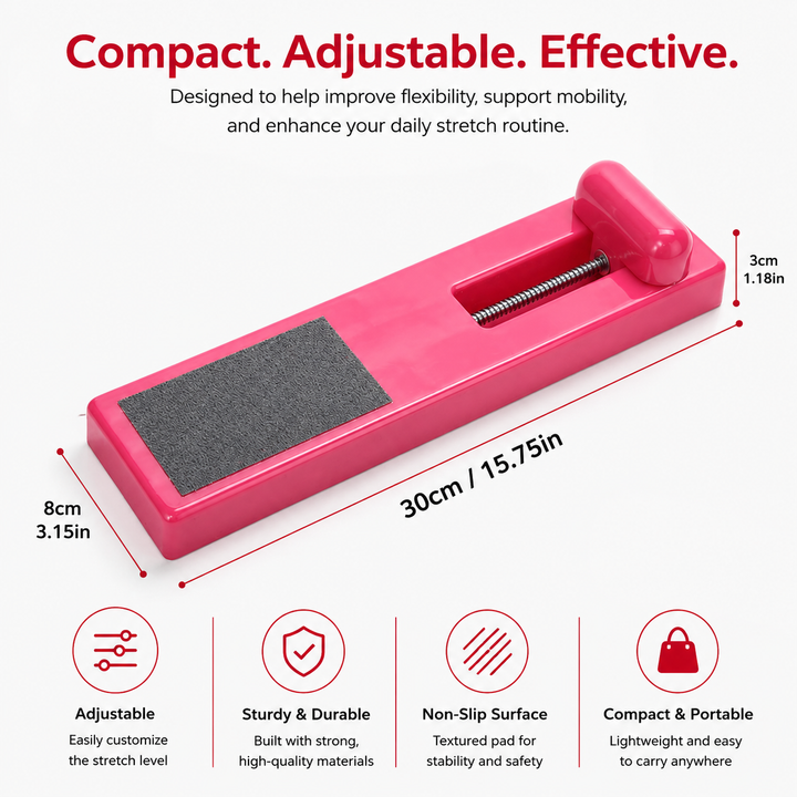 Premium Ballet Toe Strength Trainer Foot Instep Muscle Exerciser ABS Dance Fitness Gym Foot Arch Strength Training Equipment for Dancers Athletes