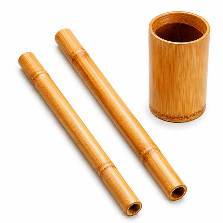 Premium Bamboo Massage Stick Set Natural Gua Sha Fascia Muscle Relaxation Body Massage Tool Anti Cellulite Sculpting Stick Kit Eco Friendly Portable