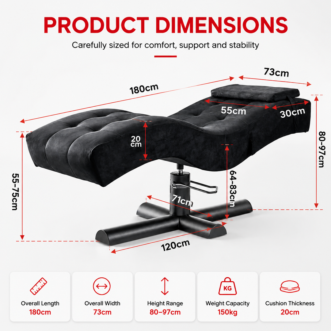 Premium Beauty Care Bed Facial Hydrotherapy Head Massage Table Foldable Spa Treatment Chair Genuine Leather Adjustable Reclining Salon Furniture