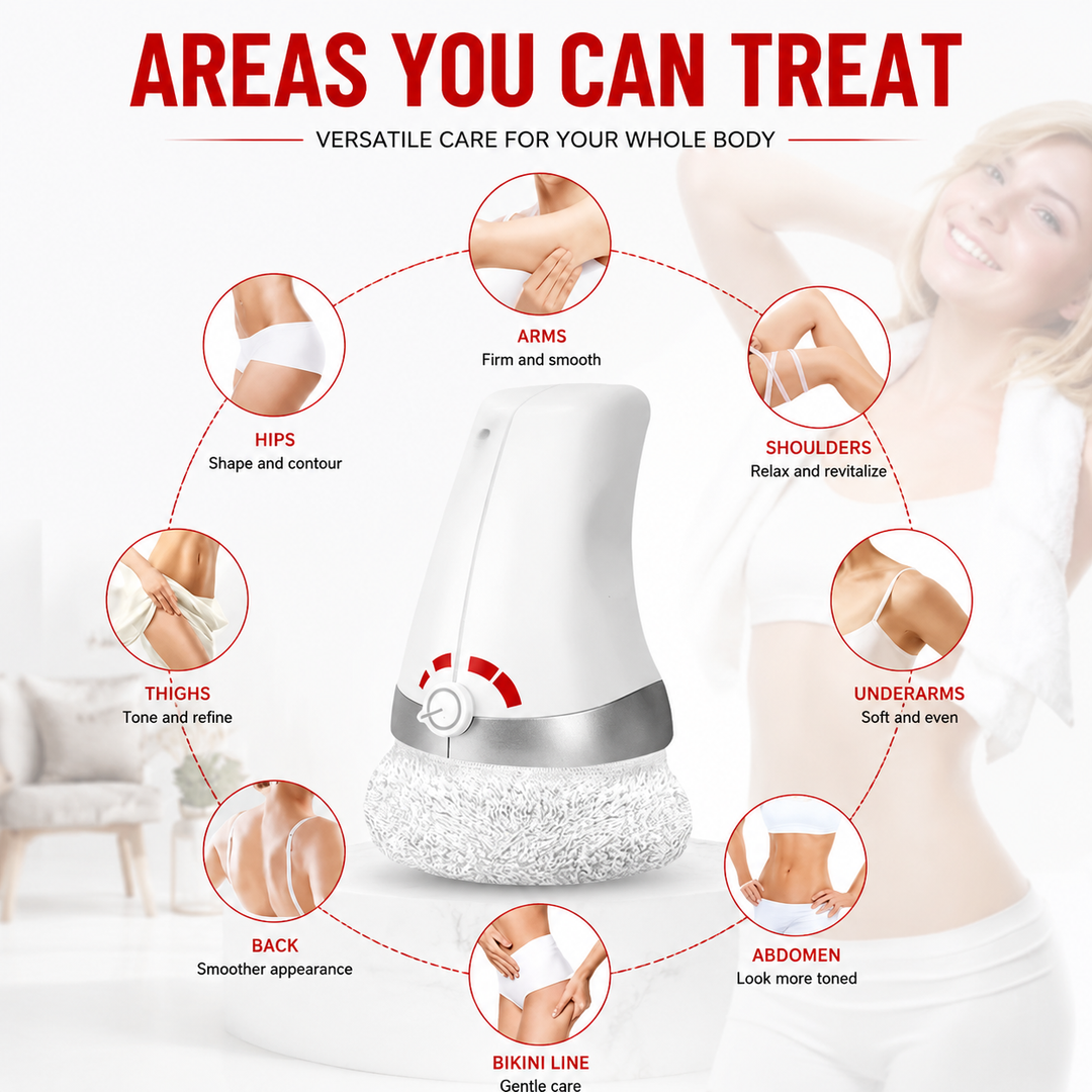 Premium Body Slimming Massager Electric Rolling Cellulite Massager Circulation Muscle Relaxation Body Contouring Portable Ergonomic Handheld Body Care Device