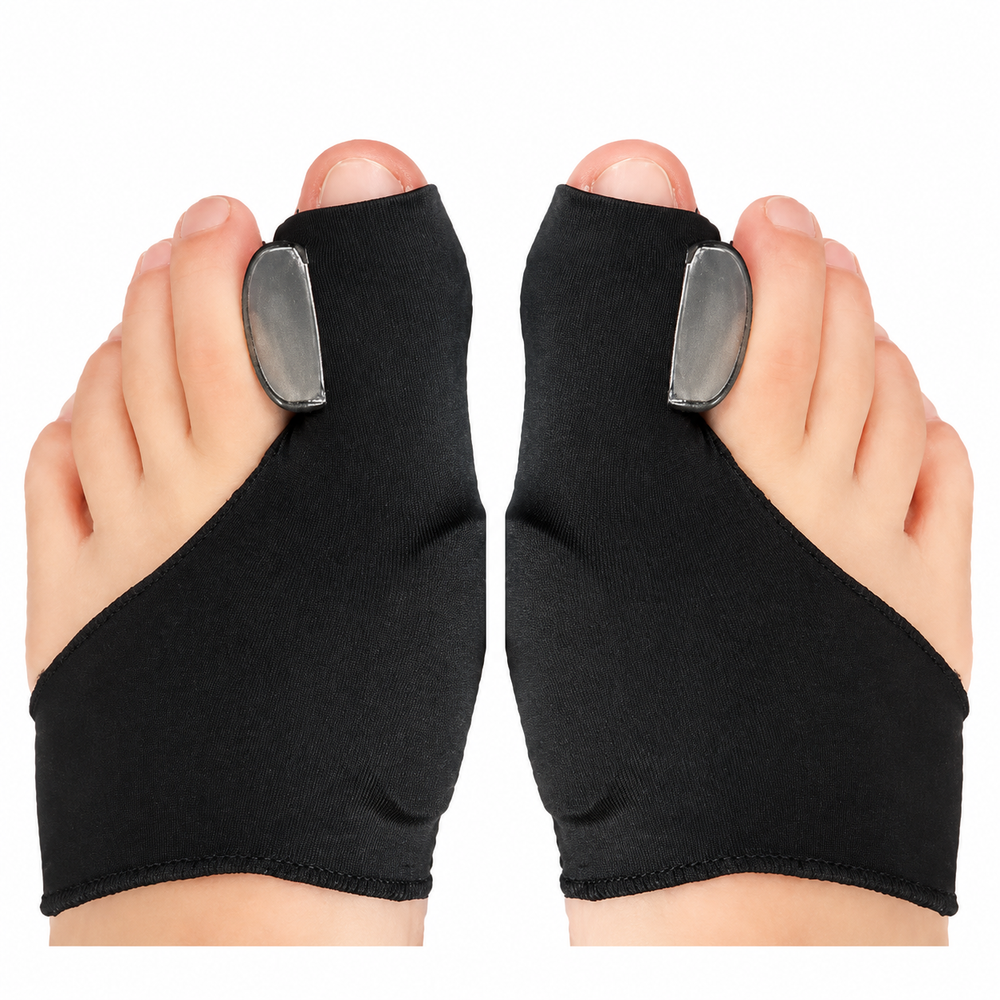 Premium Bunion Corrector Toe Separator Gel Big Toe Spacer Soft Flexible Foot Support Reusable Pair Comfort Fit Daily Use Travel Shoe Care