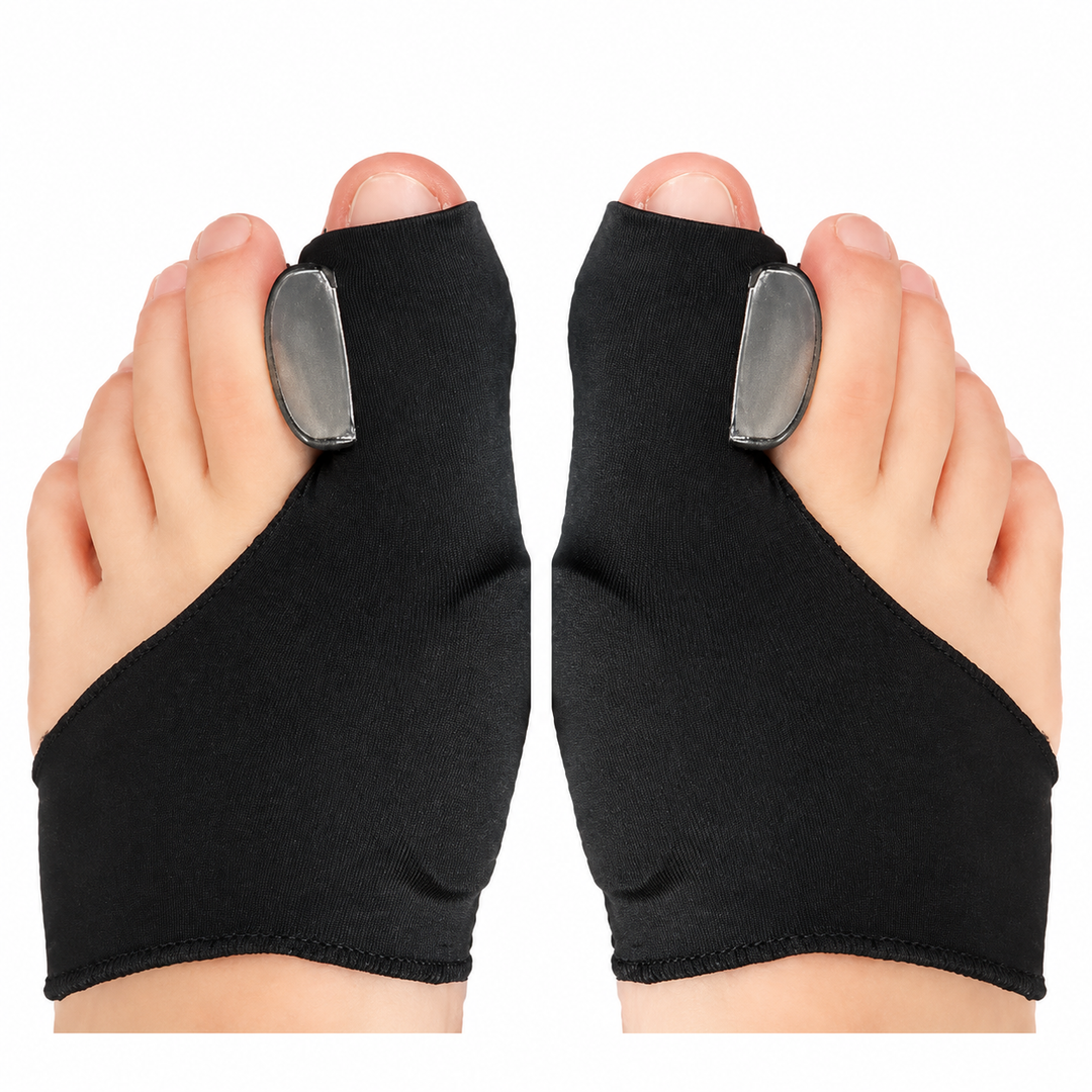 Premium Bunion Corrector Toe Separator Gel Big Toe Spacer Soft Flexible Foot Support Reusable Pair Comfort Fit Daily Use Travel Shoe Care