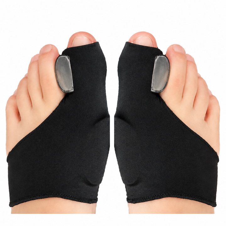Premium Bunion Corrector Toe Separator Gel Big Toe Spacer Soft Flexible Foot Support Reusable Pair Comfort Fit Daily Use Travel Shoe Care