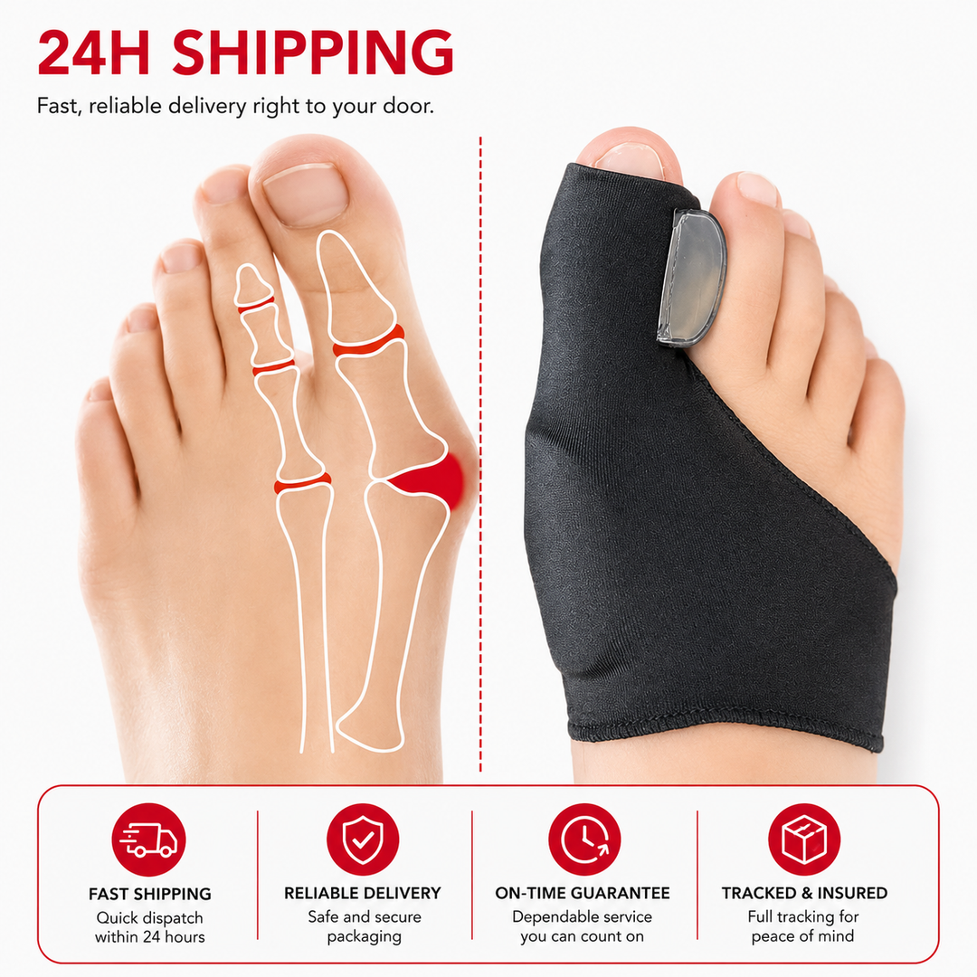 Premium Bunion Corrector Toe Separator Soft Gel Big Toe Comfort Support Hallux Valgus Foot Care Pain Relief Flexible Toe Alignment 1 Pair