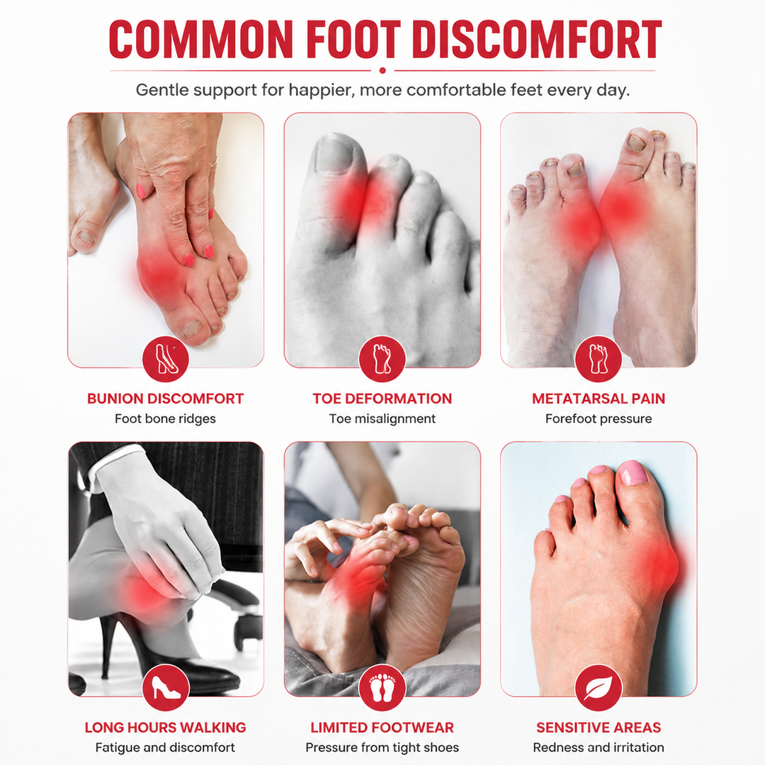 Premium Bunion Socks Toe Separator Adjustable Foot Support Breathable Ergonomic Fit Left Right Options M L Sizes Walking Comfort Shoe Wear