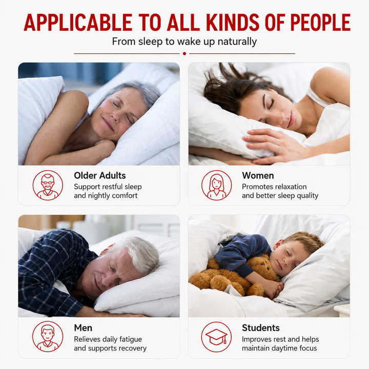 Premium CES Sleep Aid Device Handheld Microcurrent Sleep Therapy for Relaxation Stress Support Rechargeable Portable Wellness Device Daily Home Use