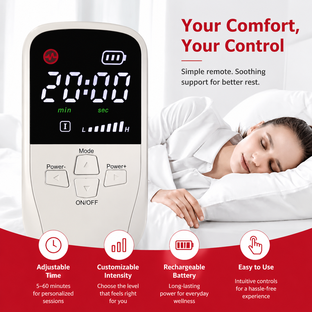 Premium CES Sleep Aid Device Vagus Nerve Ear Clip Stimulator Relaxation Support Portable Rechargeable Sleep Wellness Device for Daily Use