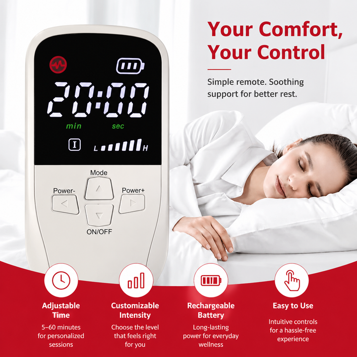 Premium CES Sleep Aid Device Vagus Nerve Ear Clip Stimulator Relaxation Support Portable Rechargeable Sleep Wellness Device for Daily Use