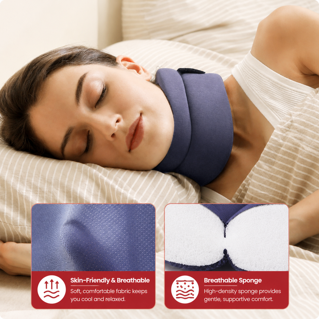 Premium Cervical Collar Neck Brace Adjustable Foam Neck Support Breathable Soft Neck Collar S M L XL Sleep Work Travel Comfort Fit Pain Relief Support