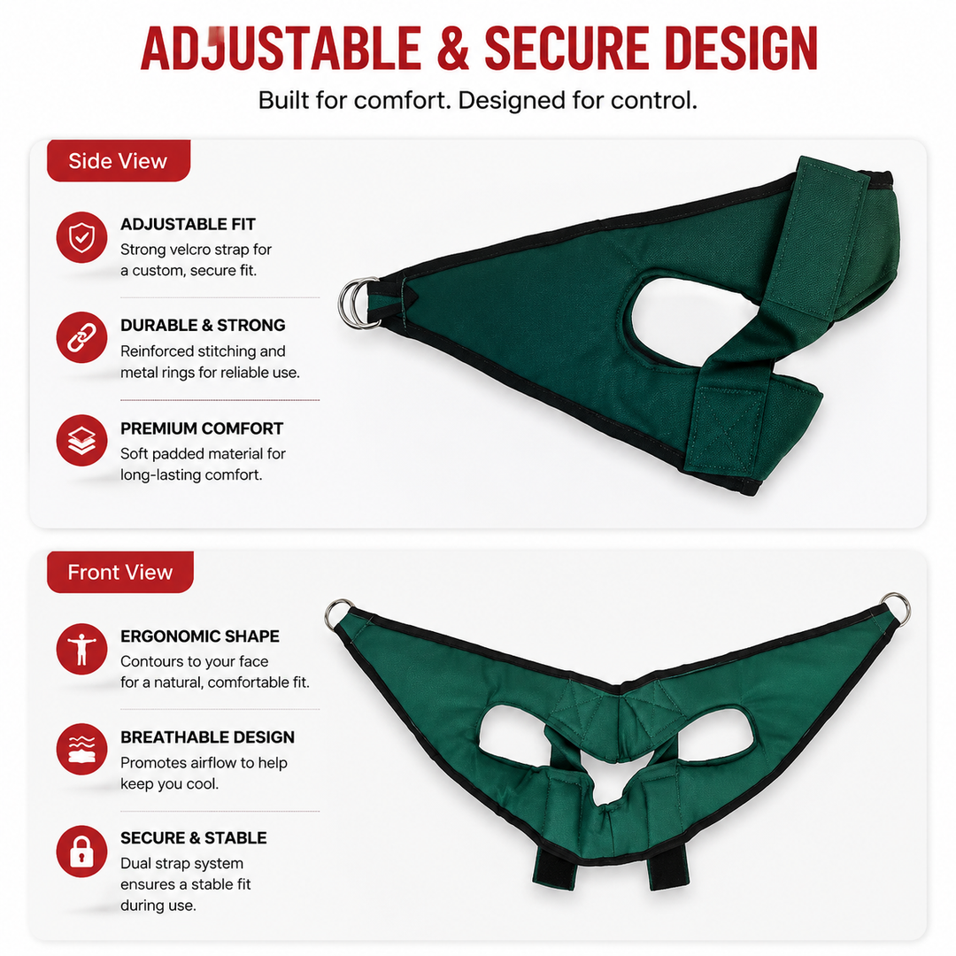 Premium Cervical Neck Traction Device Over Door Neck Stretcher Hammock Adjustable Pain Relief Spine Support Posture Correction Home Therapy