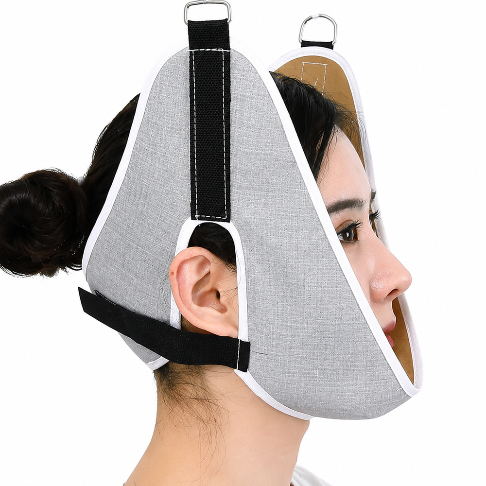 Premium Cervical Neck Traction Device Over Door Neck Stretcher Hammock Adjustable Pain Relief Spine Support Posture Correction Home Therapy
