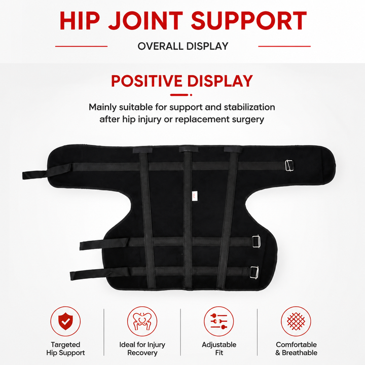 Premium Children Hip Support Brace Femur Fracture Recovery Rehabilitation Hip Strap Fixation Adjustable Breathable Pain Relief Support Belt Kids