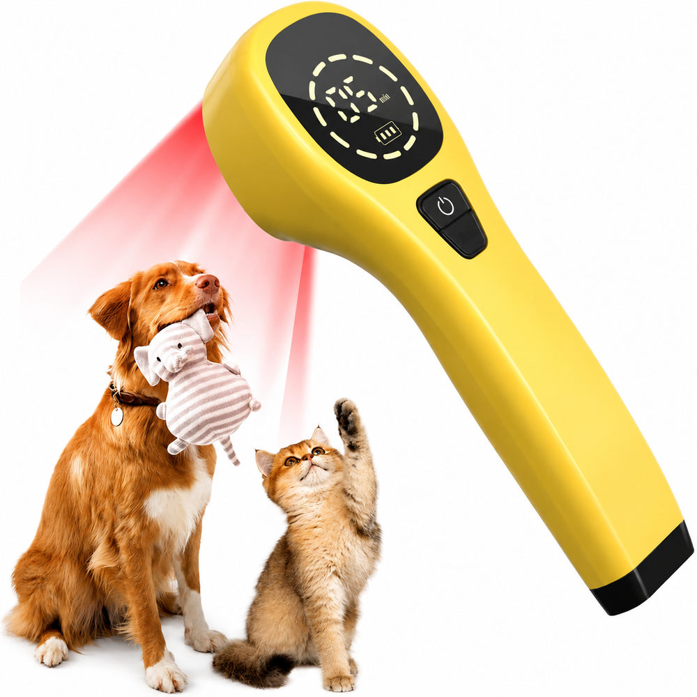 Premium Cold Laser Light Therapy Device Handheld Infrared Red Light 650nm 808nm Pain Relief Massager Arthritis Muscle Relaxation Portable Rechargeable Wellness Tool