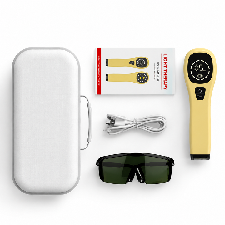 Premium Cold Laser Therapy Device for Pets Dual 808nm 650nm Red Light Veterinary Handheld Light Therapy Tool for Dogs Cats Joint Muscle Care