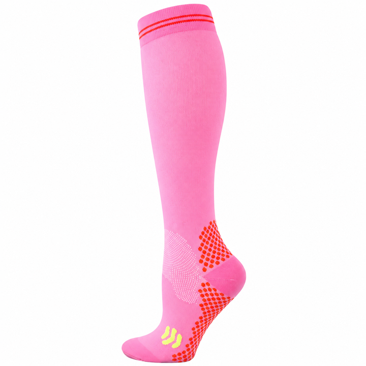 Premium Compression Socks 20–30 mmHg Support Socks Breathable Moisture Wicking Unisex Knee High Compression Stockings Sports Travel Work Daily Use 1 or 3 Pairs
