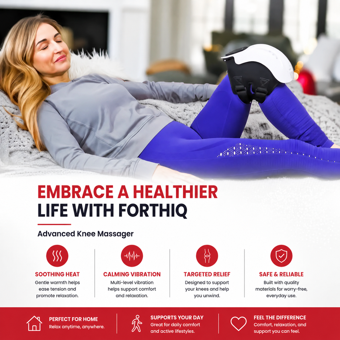 Premium Cordless Heated Knee Massager 3000mAh Rechargeable Battery 3 Heat 3 Vibration Modes Pain Relief Wrap for Knee Shoulder Elbow Arthritis Recovery Circulation Support