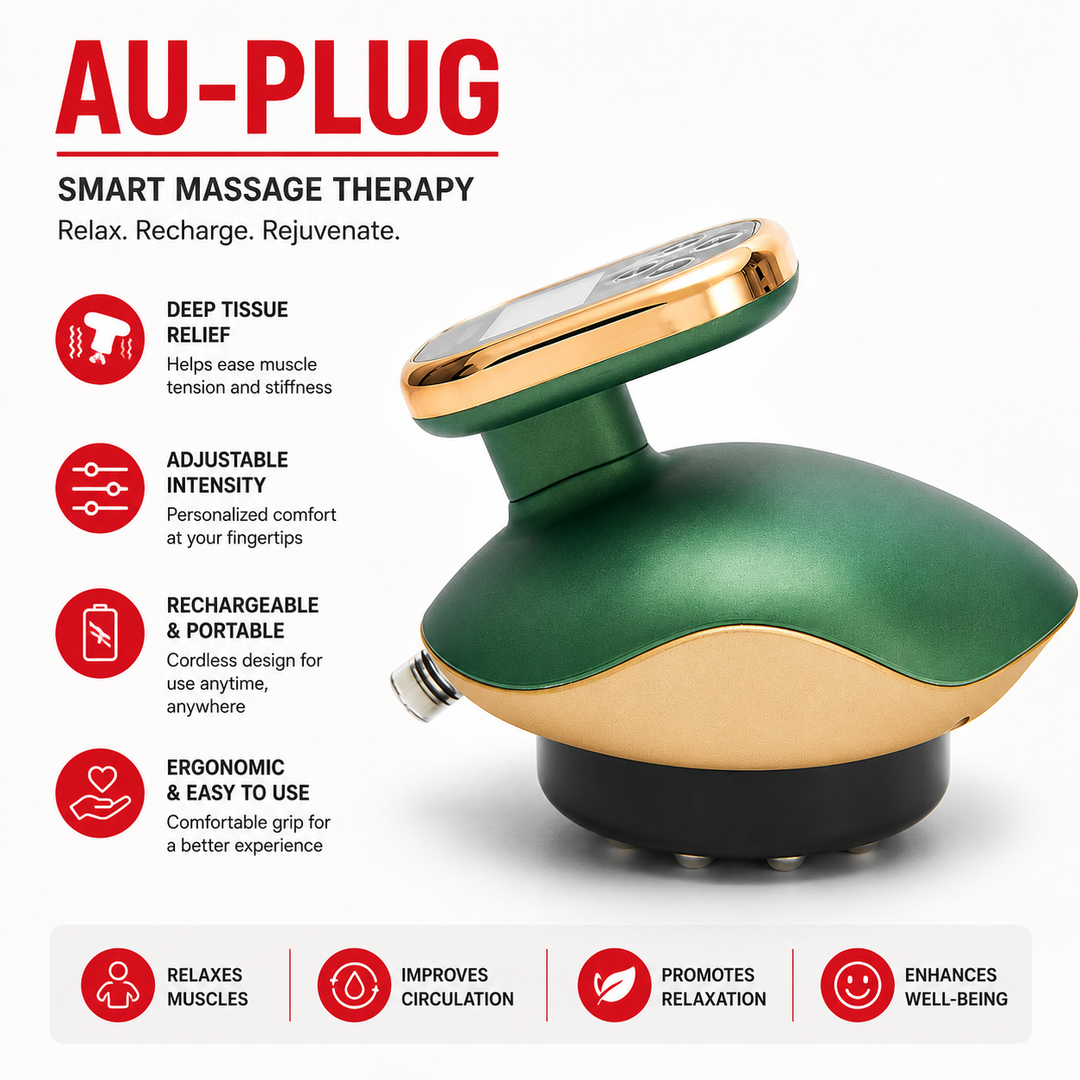 Premium Cupping Massager LCD Display Vacuum Suction Massage Device EMS Heating Therapy Gua Sha Scraping Tool Rechargeable Body Wellness Massager