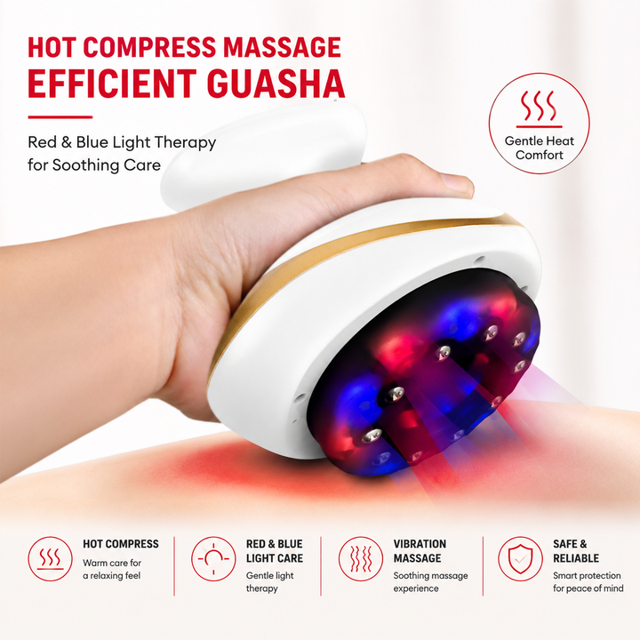 Premium Cupping Massager LCD Vacuum Suction EMS Gua Sha Body Sculpting Device Anti Cellulite Fat Burner Heating Massage Therapy Portable Rechargeable