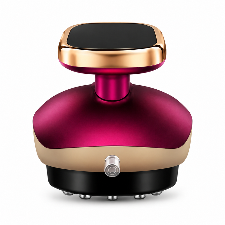 Premium Cupping Massager LCD Vacuum Suction EMS Gua Sha Body Sculpting Device Anti Cellulite Fat Burner Heating Massage Therapy Portable Rechargeable