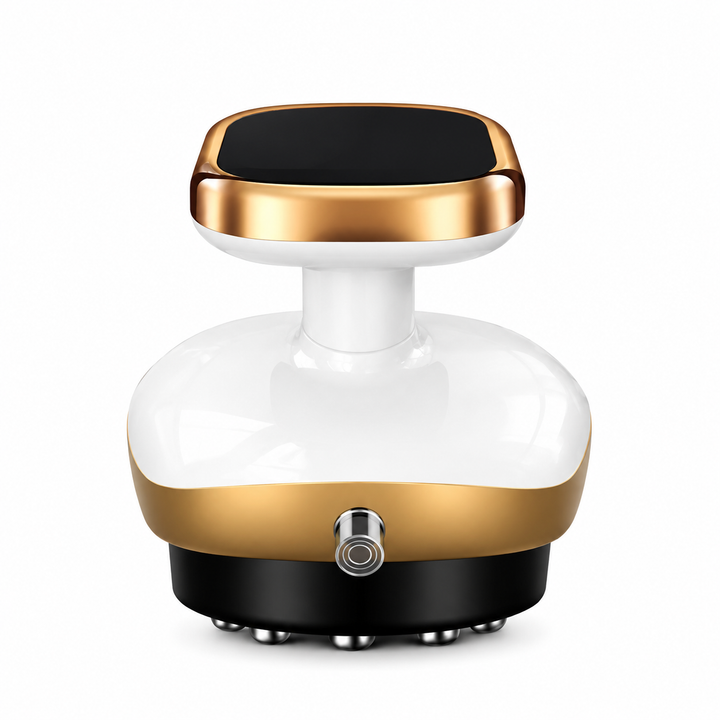 Premium Cupping Massager LCD Vacuum Suction EMS Gua Sha Body Sculpting Device Anti Cellulite Fat Burner Heating Massage Therapy Portable Rechargeable