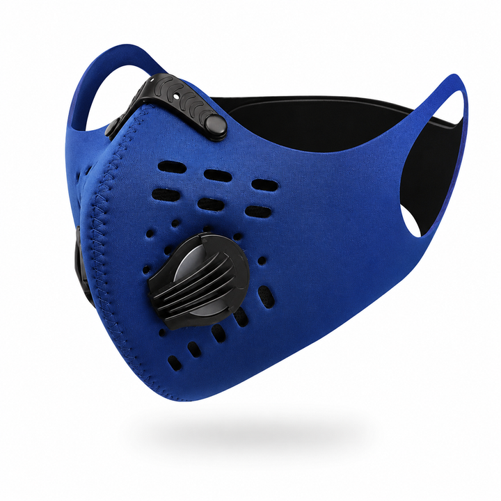 Premium Cycling Face Mask Breathable Nylon Half Face Mask Carbon Filter Adjustable Unisex Outdoor Sports Running Travel Dust Protection Mask