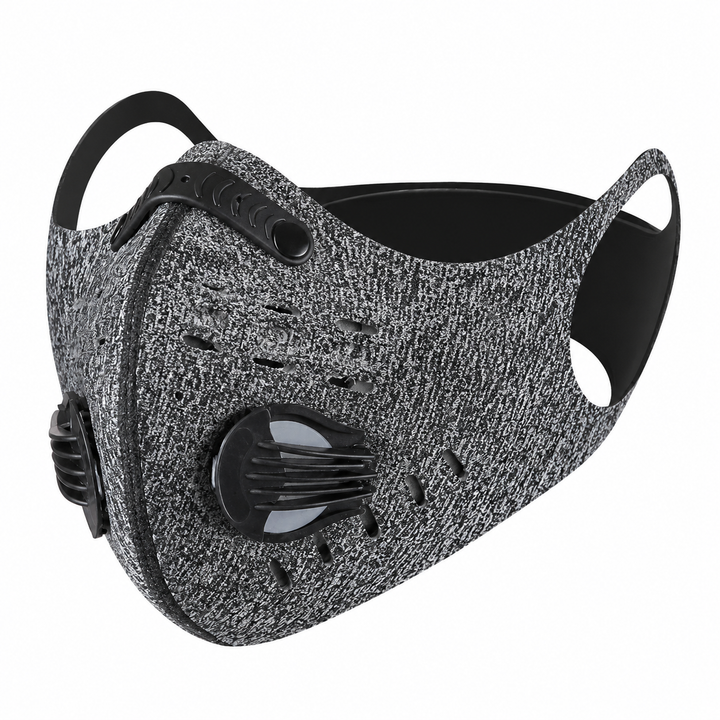 Premium Cycling Face Mask Breathable Nylon Half Face Mask Carbon Filter Adjustable Unisex Outdoor Sports Running Travel Dust Protection Mask