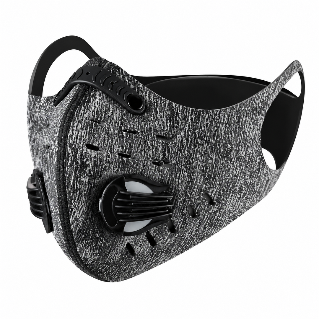 Premium Cycling Mask Wind Dust Proof Half Face Mask Activated Carbon Filter Breathable Sports Running Outdoor Cycling Hiking Face Cover Men Women