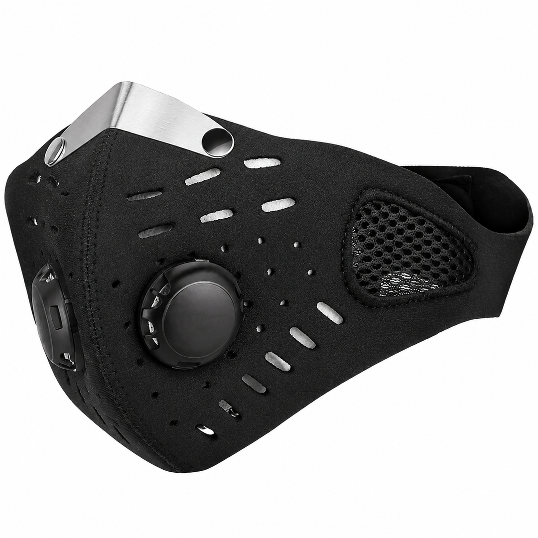 Premium Cycling Mask Wind Dust Proof Half Face Mask Activated Carbon Filter Breathable Sports Running Outdoor Cycling Hiking Face Cover Men Women