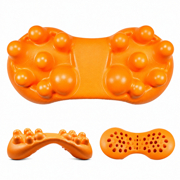 Premium Deep Tissue Massage Tool 14 Trigger Points Sciatica Relief Myofascial Release Lower Back Hip Glute Trigger Point Massager Portable Body Pain Relief
