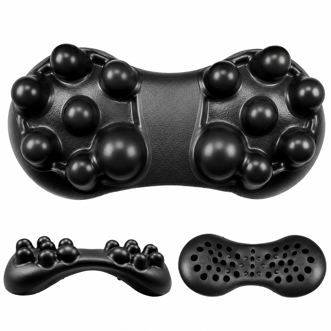 Premium Deep Tissue Massage Tool 14 Trigger Points Sciatica Relief Myofascial Release Lower Back Hip Glute Trigger Point Massager Portable Body Pain Relief