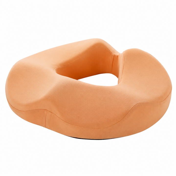 Premium Donut Seat Cushion Memory Foam Ergonomic Chair Pad Non Slip Breathable Portable Office Car Home Travel Sitting Comfort Relief Cushion