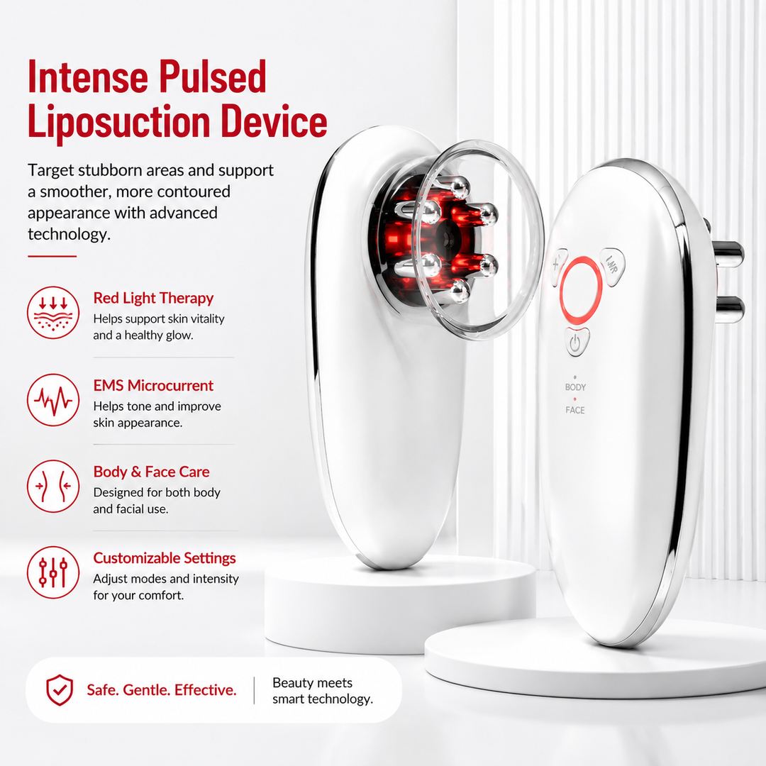 Premium EMS Cupping Massager Electric Face and Body Sculpting Device Suction Gua Sha Therapy Adjustable Intensity Rechargeable Home Spa Massager