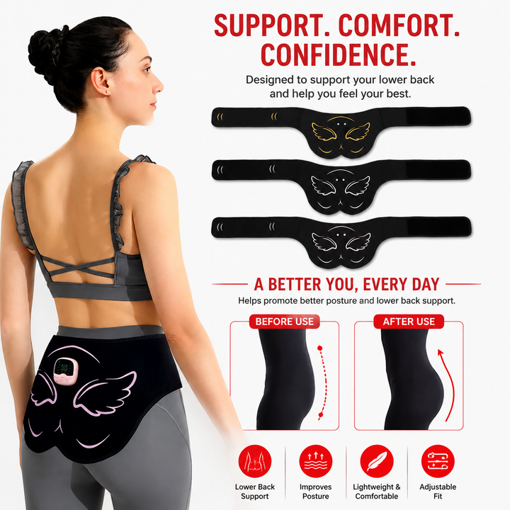 Premium EMS Hip Trainer Muscle Stimulator Wearable Fitness Device 10 Modes 30 Levels USB Rechargeable Remote Control for Home Gym Daily Use