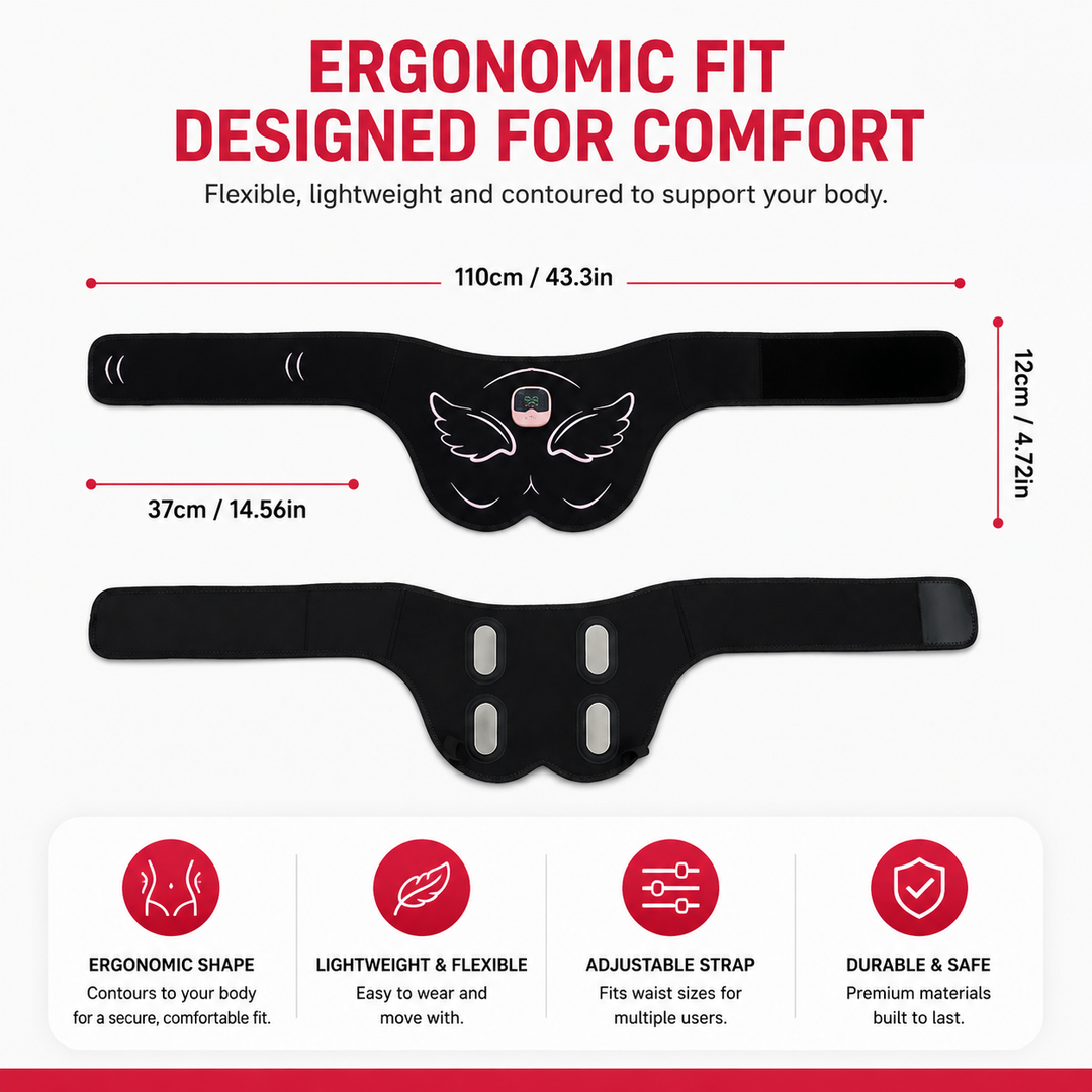 Premium EMS Hip Trainer Muscle Stimulator Wearable Fitness Device 10 Modes 30 Levels USB Rechargeable Remote Control for Home Gym Daily Use